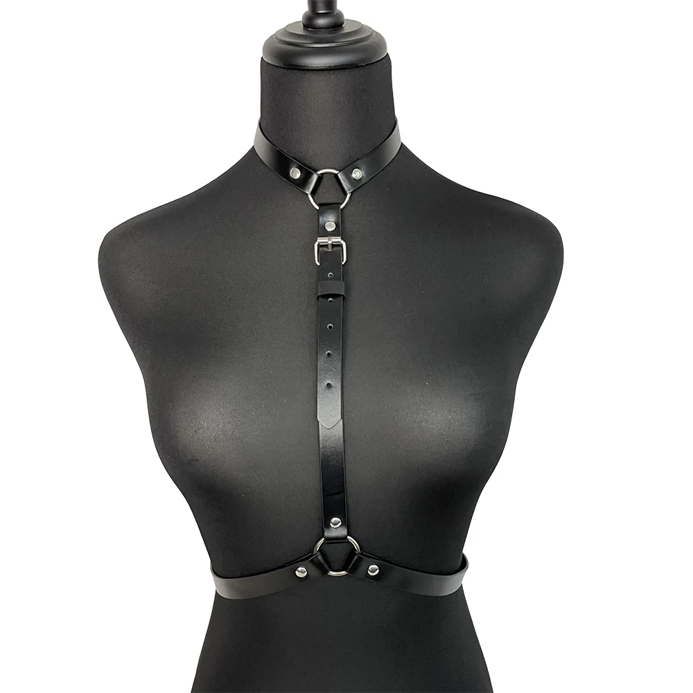 harness woman belt bondage chest harness leather lingerie sexy corset gothic clothes women sexy underwear fetish bdsm suspenders harness woman belt bondage chest harness leather lingerie sexy corset gothic clothes women sexy underwear fetish bdsm suspenders