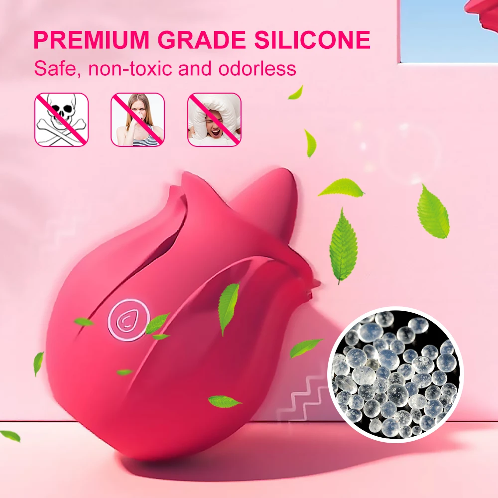 powerful rose tongue licking vibrator for women g spot female clitoris oral stimulator vagina sucking massager adult sex toys powerful rose tongue licking vibrator for women g spot female clitoris oral stimulator vagina sucking massager adult sex toys