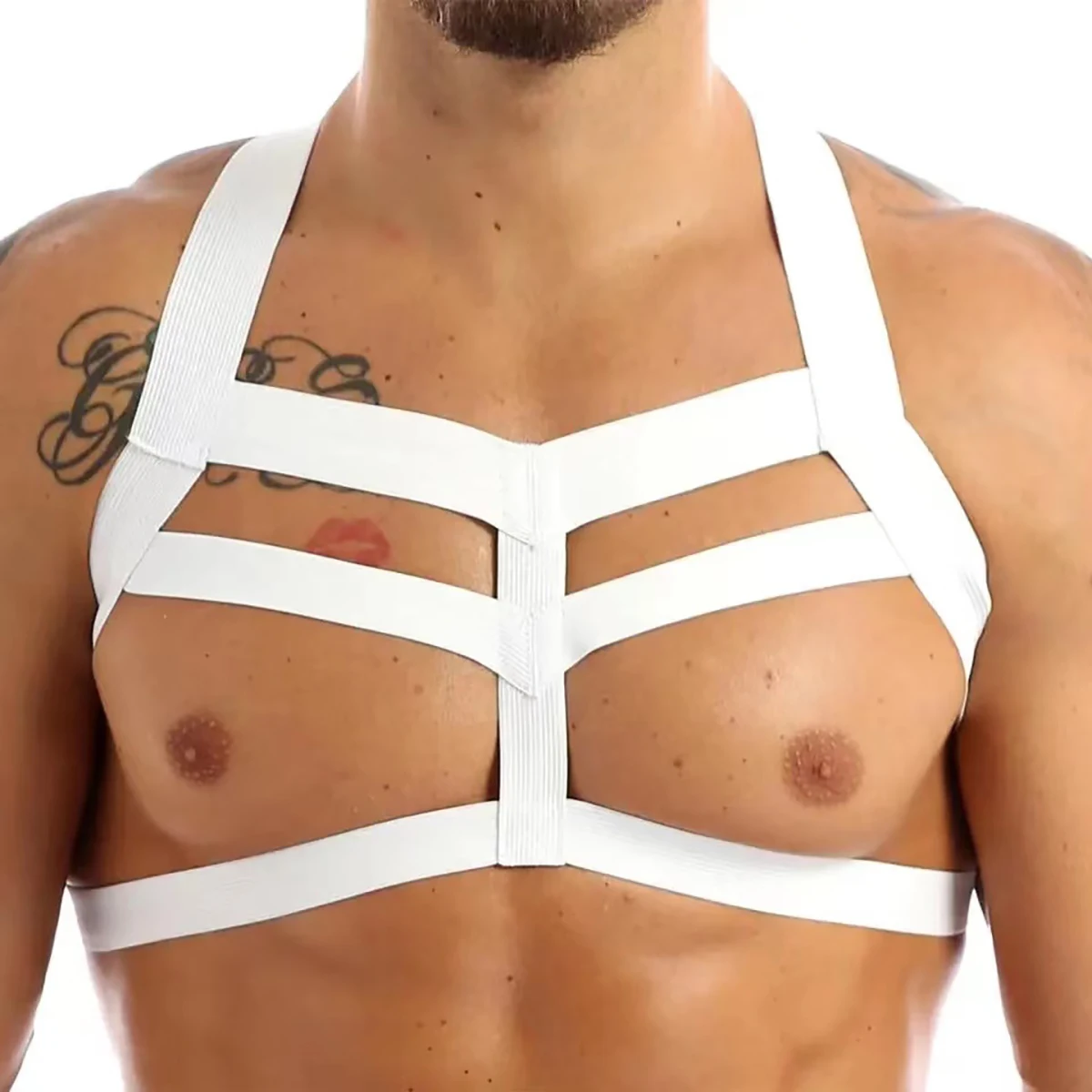 pu leather chest harness for men, adjustable suspenders, bondage body harness, gothic clothing accessories, fashion pu leather chest harness for men, adjustable suspenders, bondage body harness, gothic clothing accessories, fashion