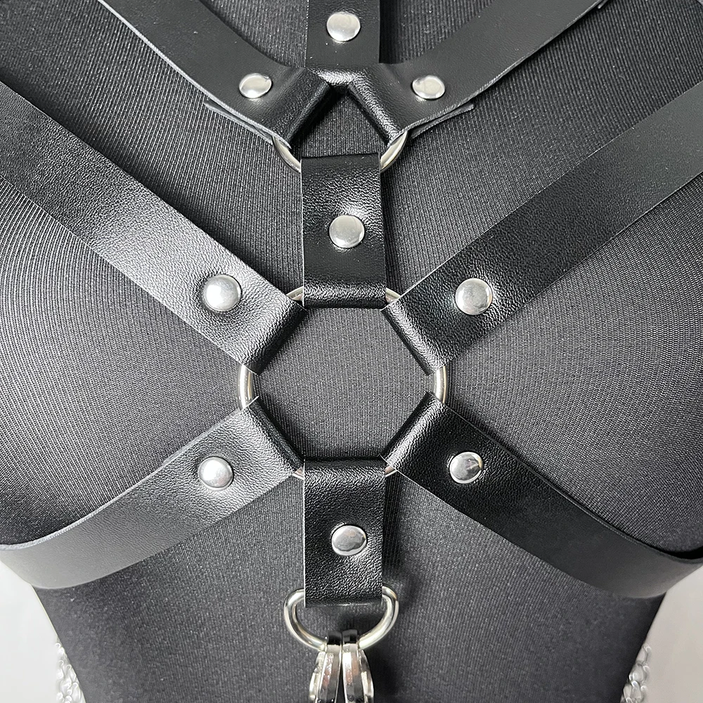 harness woman belt bondage chest harness leather lingerie sexy corset gothic clothes women sexy underwear fetish bdsm suspenders harness woman belt bondage chest harness leather lingerie sexy corset gothic clothes women sexy underwear fetish bdsm suspenders