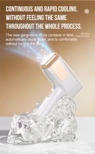 At-Home IPL Hair Removal Device with Sapphire Ice Cooling, Painless & Long-Lasting Result for Women & Men 枪型脱毛仪 英文 06